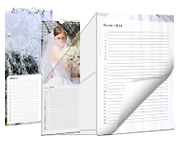 Individueller Geburtstagskalender aus echtem Fotopapier