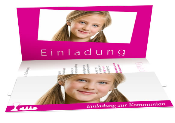 Kommunionskarten Selbst Gestalten
