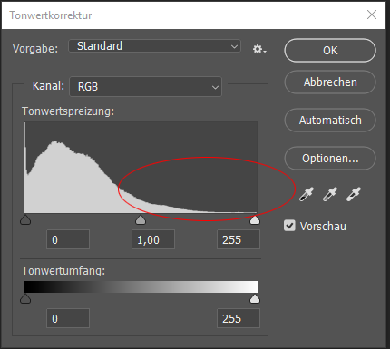 Bilder sind im Vergleich zum Bildschirm zu dunkel