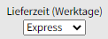 Aktuelle Lieferzeiten