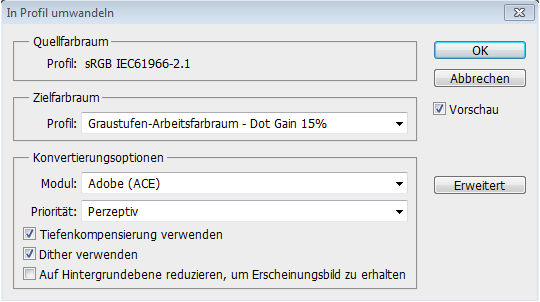 Graustufenbild hat einen Farbstich