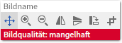 Bildschärfe in der Saal Design Software prüfen